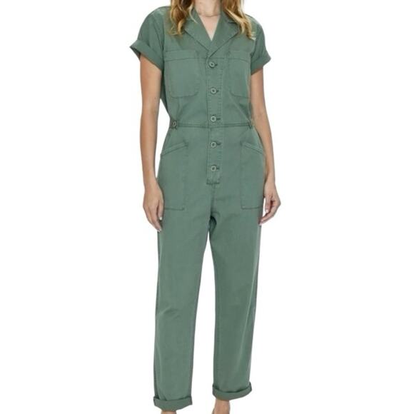 pistola Pants - NEW Pistola Grover Jumpsuit XS Colonel Green Boiler Utility